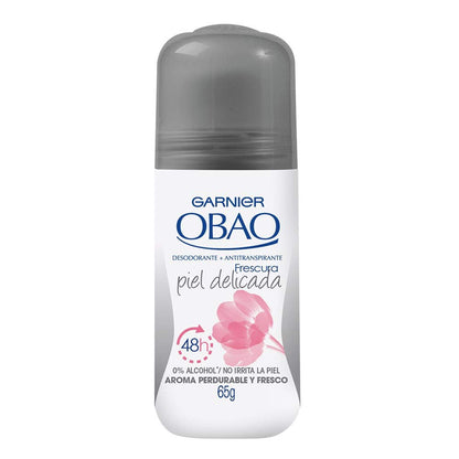 Garnier Obao Roll-on Antiperspirant Piel Delicada – 2.1 oz, Sensitive Skin Deodorant