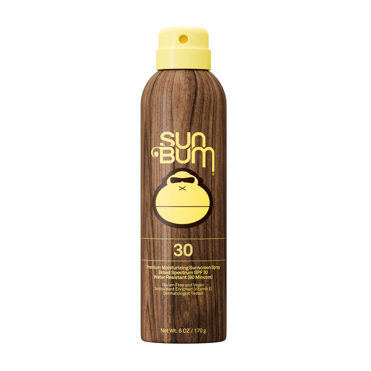 Sun Bum Original SPF 30 Sunscreen Body Spray - Broad Spectrum Moisturizing Sunscreen with Vitamin E - Hawaii 104 Act Compliant (Made without Octinoxate & Oxybenzone) - 6 oz - görsel 2