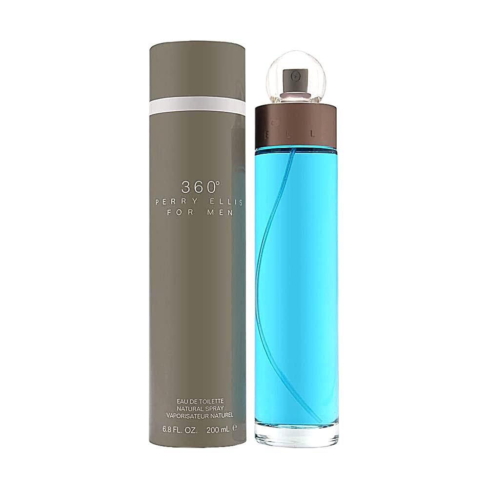 Perry Ellis 360 For Men Eau De Toilette Spray 6.7 oz - Fresh & Long-Lasting Avelisse