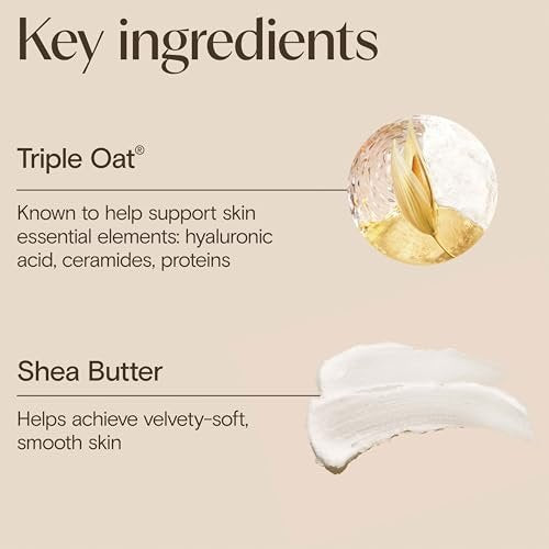 Aveeno Skin Relief Moisturizing Lotion for Very Dry, Sensitive Skin – Fragrance Free, Fast-Absorbing with Triple Oat & Shea Butter, 12 fl. oz - görsel 8