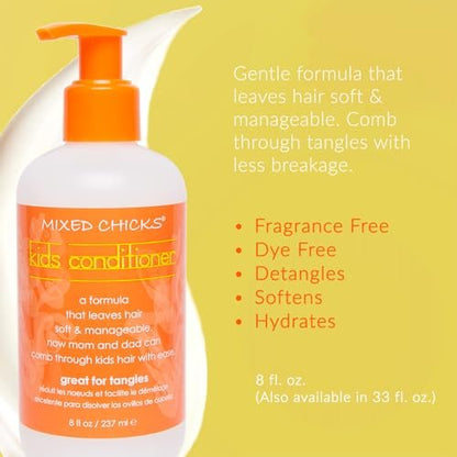 Mixed Chicks Kids Gentle Conditioner with Safflower Seed Oil - 8 fl. oz. Avelisse