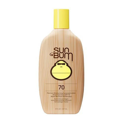 Sun Bum Original SPF 70 Sunscreen Body Lotion - Broad Spectrum Moisturizing Sunscreen with Vitamin E - Hawaii 104 Act Compliant - 8 oz