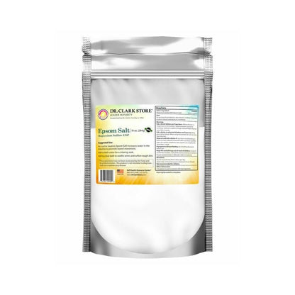 Dr. Clark Store Epsom Salt 10 Ounces – USP Food Grade Magnesium Sulfate for Detoxification, Muscle Relaxation, Skin Care, and Occasional Constipation Relief Avelisse
