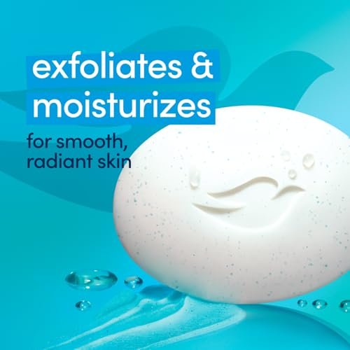 Dove Gentle Exfoliating Beauty Bar 3-Pack – 3-in-1 Moisturizing Face, Body & Hand Soap, 4.75 oz Each - görsel 8