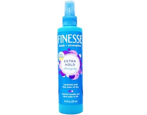 Finesse Finish + Strengthen Extra Hold Hairspray, 8.5 oz (Pack of 2) Avelisse