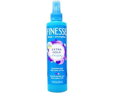 Finesse Finish + Strengthen Extra Hold Hairspray, 8.5 oz (Pack of 2) Avelisse