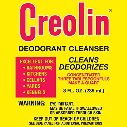 Creolin Deodorizing Multi-Purpose Cleanser – 8 oz Concentrated Cleaner & Deodorizer Avelisse
