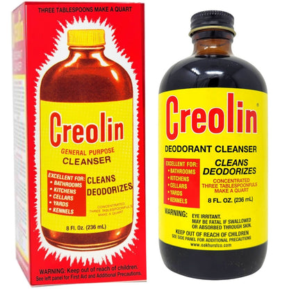Creolin Deodorizing Multi-Purpose Cleanser – 8 oz Concentrated Cleaner & Deodorizer Avelisse