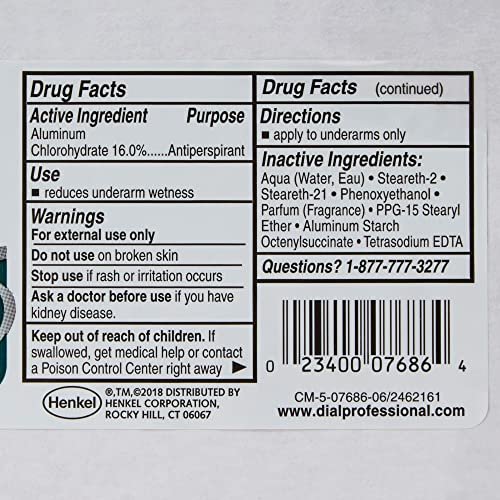 Dial Lagasse Antiperspirant Deodorant Roll-On, Scented, 1.5 oz - görsel 4