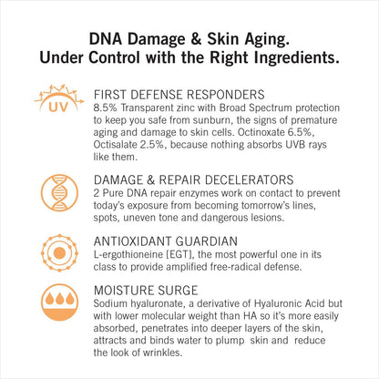 NEOVA SmartSkincare Facial Sunscreen Everyday Facial Fluid SPF 44 - Broad Spectrum Hybrid Sun Defense, Oil-Free & Non-Comedogenic, 2.5 fl. oz. Avelisse