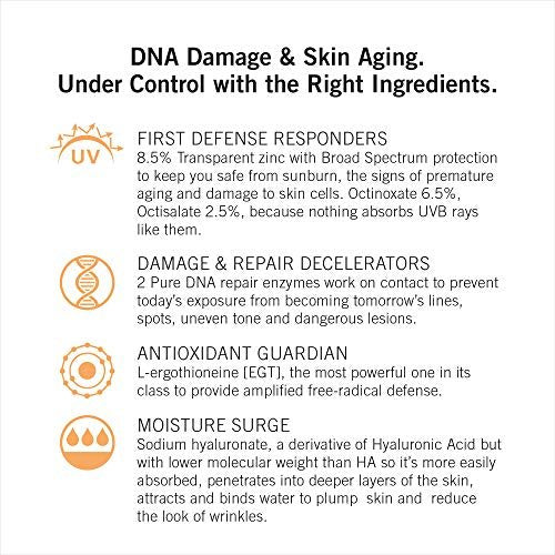 NEOVA SmartSkincare Facial Sunscreen Everyday Facial Fluid SPF 44 - Broad Spectrum Hybrid Sun Defense, Oil-Free & Non-Comedogenic, 2.5 fl. oz. Avelisse
