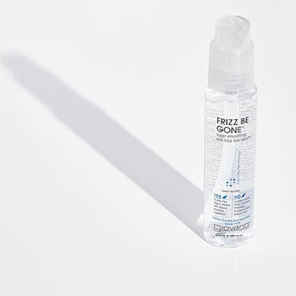 GIOVANNI ECO CHIC Frizz Be Gone - Super Smoothing Anti-Frizz Hair Serum, Adds Shine, Seals in Color, 2.75 oz