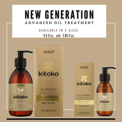 Affinage Kitoko Oil Treatment 3.88 oz with Easy Dispensing Pump Avelisse