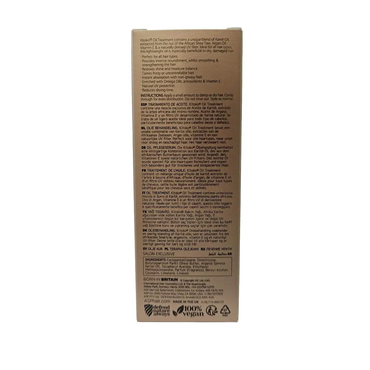 Affinage Kitoko Oil Treatment 3.88 oz with Easy Dispensing Pump Avelisse