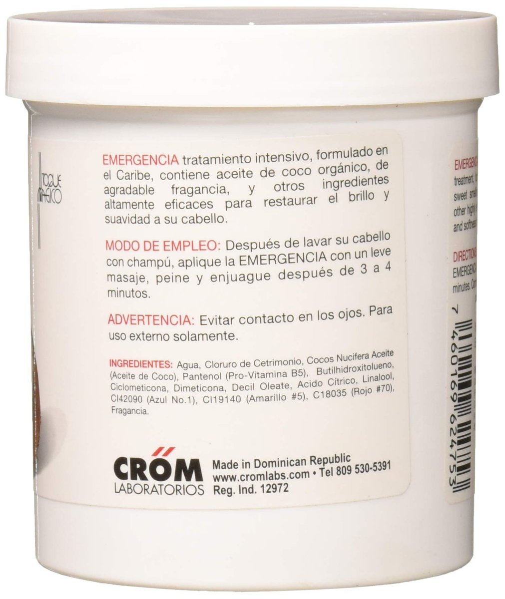 Emergencia Toque Magico Intense Moisture Split Ends Treatment 16 oz - Professional Hair Mask for Damaged Hair Avelisse