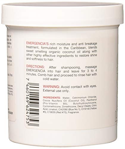 Emergencia Toque Magico Intense Moisture Split Ends Treatment 16 oz - Professional Hair Mask for Damaged Hair Avelisse