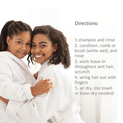 Mixed Chicks Kid's Quad Pack - Shampoo, Conditioner, Leave-in Conditioner & Tangle-Tamer - 8 fl oz Each (4-Piece Set) Avelisse