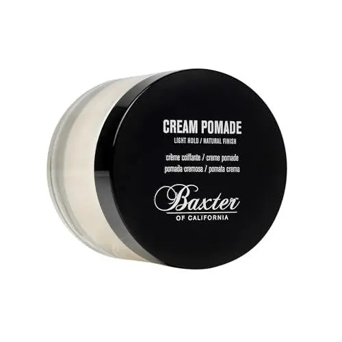 Baxter of California Cream Pomade – Natural Finish, Light Hold for All Hair Types, 2 oz Avelisse