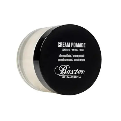 Baxter of California Cream Pomade – Natural Finish, Light Hold for All Hair Types, 2 oz Avelisse