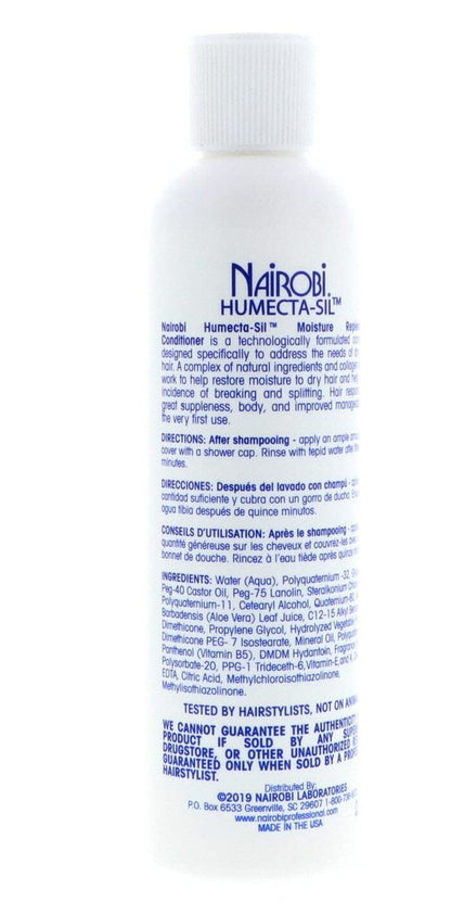 Nairobi Humecta-Sil Moisture Replenishing Conditioner, 8 oz - Restore Hydration & Shine Avelisse
