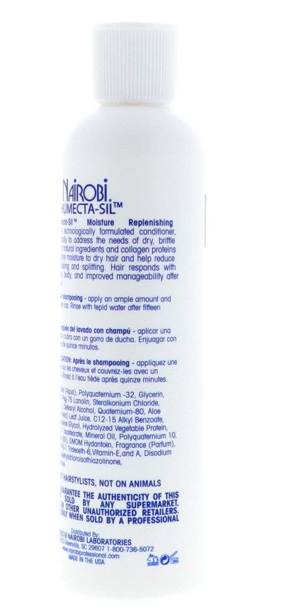Nairobi Humecta-Sil Moisture Replenishing Conditioner, 8 oz - Restore Hydration & Shine Avelisse