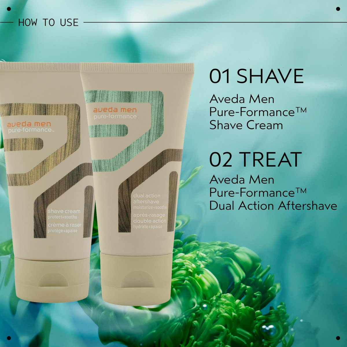 Aveda Men Pure-Formance Dual Action Aftershave – 2-in-1 Aftershave & Moisturizer with Spearmint, 2.5 Fl Oz Avelisse