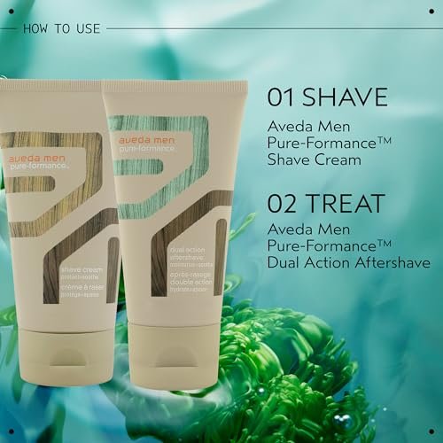 Aveda Men Pure-Formance Dual Action Aftershave – 2-in-1 Aftershave & Moisturizer with Spearmint, 2.5 Fl Oz Avelisse