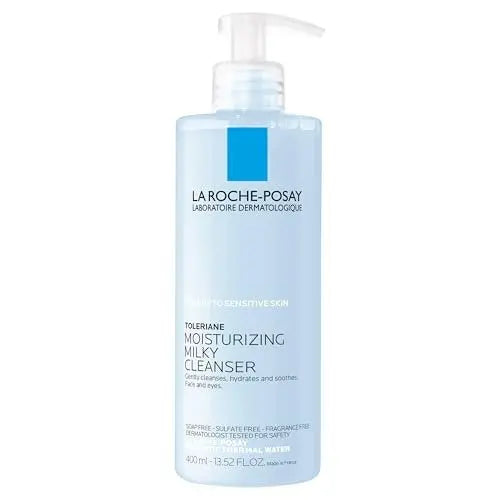 La Roche-Posay Toleriane Moisturizing Milky Cleanser – Gentle Face Wash for Dry, Sensitive & Allergy-Prone Skin, 13.5 fl oz Avelisse