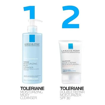 La Roche-Posay Toleriane Moisturizing Milky Cleanser – Gentle Face Wash for Dry, Sensitive & Allergy-Prone Skin, 13.5 fl oz Avelisse