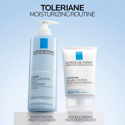 La Roche-Posay Toleriane Moisturizing Milky Cleanser – Gentle Face Wash for Dry, Sensitive & Allergy-Prone Skin, 13.5 fl oz Avelisse
