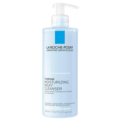 La Roche-Posay Toleriane Moisturizing Milky Cleanser – Gentle Face Wash for Dry, Sensitive & Allergy-Prone Skin, 13.5 fl oz Avelisse
