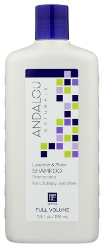 Andalou Naturals Lavender & Biotin Full Volume Shampoo - 11.5 Fl Oz - görsel 2
