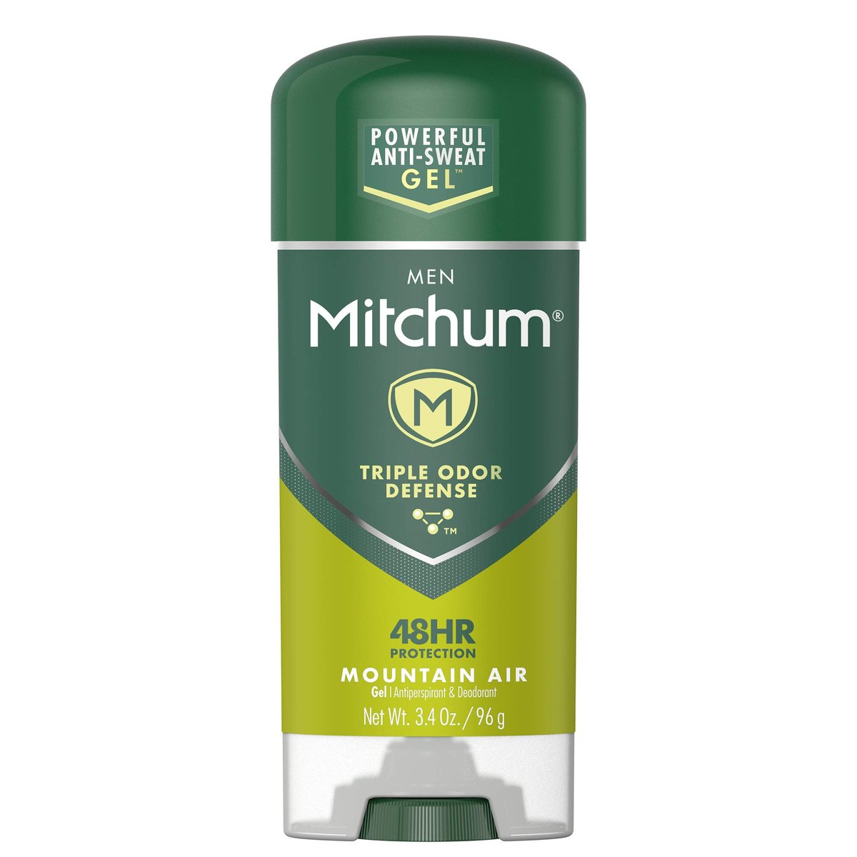 Mitchum Anti-Perspirant & Deodorant Clear Gel, Mountain Air - 3.4 oz (Pack of 6) Avelisse