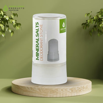 Green Virgin Products 100% Pure Deodorant Stone - All Natural Mineral Salts Deodorant, 1 Count Avelisse