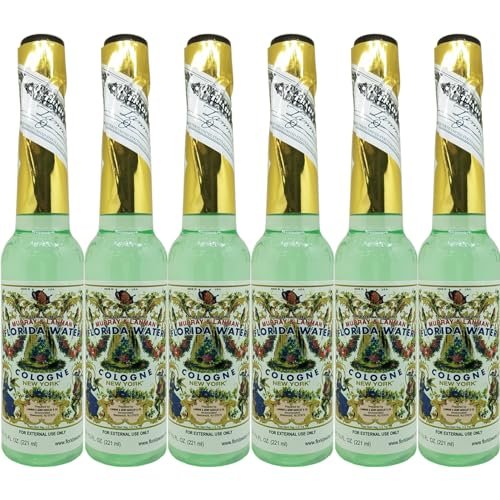 Florida Water Original Cologne by Lanman & Kemp – 7.5 oz (Pack of 6) – Authentic Classic Fragrance Avelisse