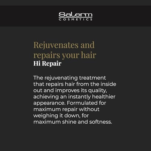 SALERM Hi Repair Shampoo - Deep Hydration for Damaged Hair, 33.81 Fl Oz Avelisse