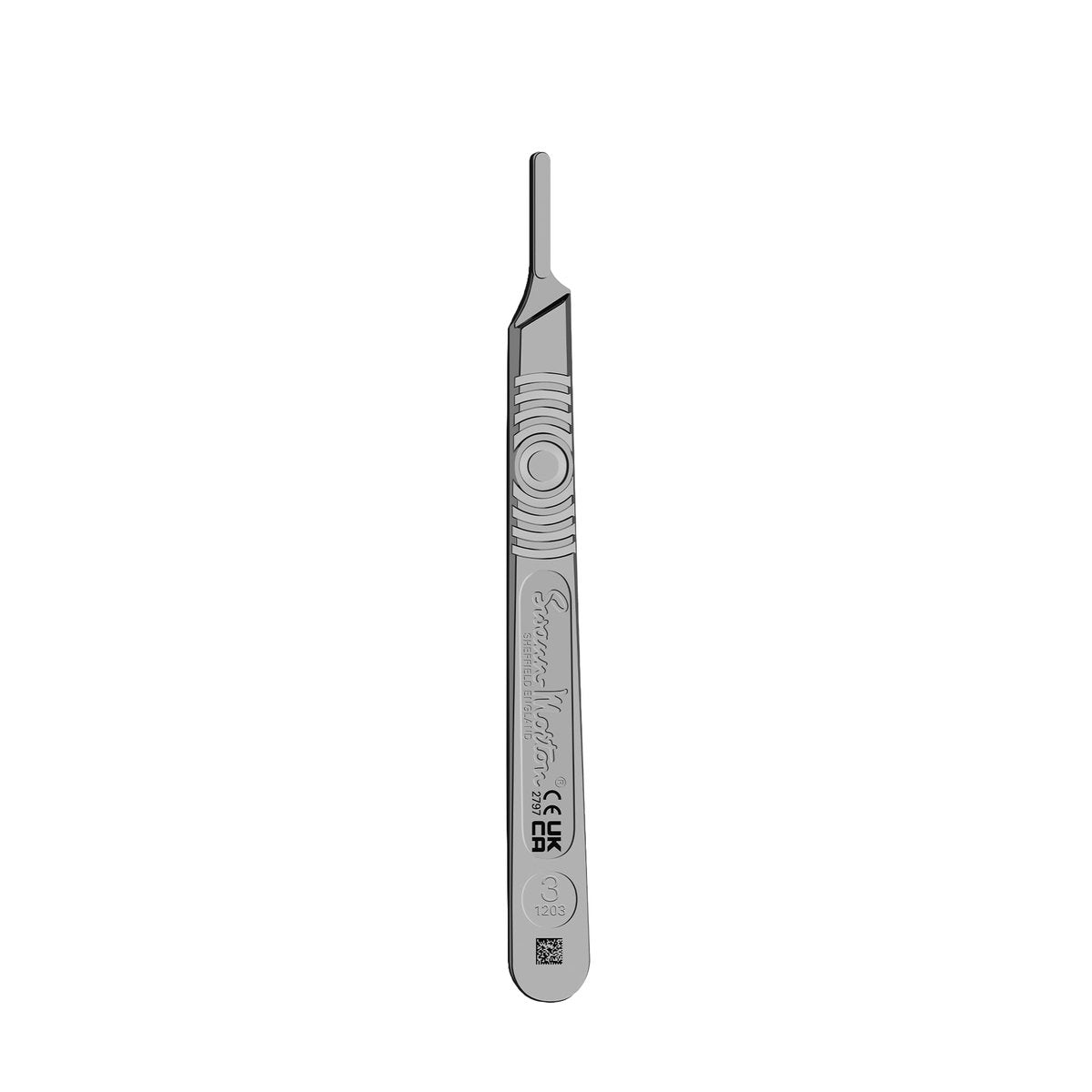 Swann Morton Scalpel Handle No. 3 - Stainless Steel, Fits Blades 10-15A, Dermaplaning & Surgical Precision Avelisse