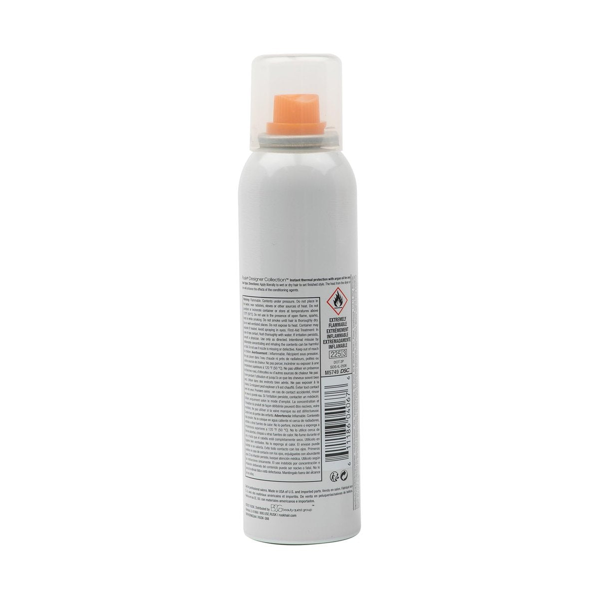 RUSK Thermal Shine Spray with Pure Argan Oil – Eliminates Frizz & Maintains Shine – Sleek, Smooth Hair – 4.4 oz - görsel 4