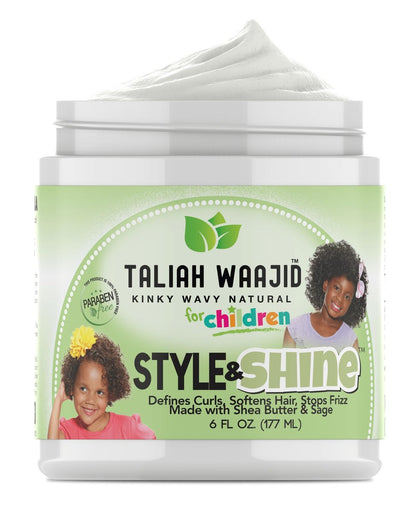 Taliah Waajid Herbal Style & Shine for Natural Hair - 6 oz