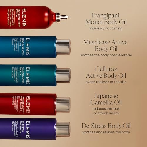 ELEMIS Frangipani Monoi Body Oil 100ml – Luxurious Nourishing Oil for Soft, Hydrated Skin & Hair Avelisse