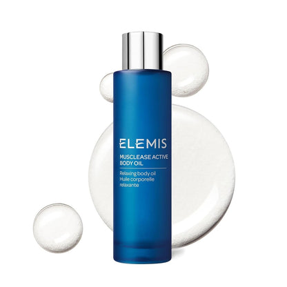 ELEMIS Active Body Concentrate Musclease 100ml – Revitalizing Massage Oil for Tired, Aching Muscles Avelisse