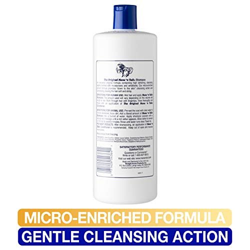Mane 'n Tail 3-Piece Kit: 32 oz Shampoo, 32 oz Conditioner, 16 oz Detangler for Strong, Healthy Hair Avelisse