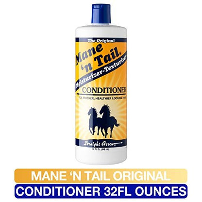 Mane 'n Tail 3-Piece Kit: 32 oz Shampoo, 32 oz Conditioner, 16 oz Detangler for Strong, Healthy Hair Avelisse