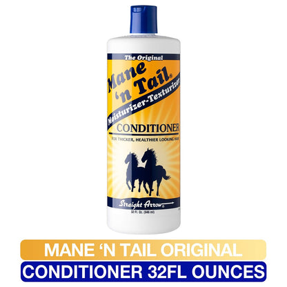 Mane 'n Tail 3-Piece Kit: 32 oz Shampoo, 32 oz Conditioner, 16 oz Detangler for Strong, Healthy Hair Avelisse