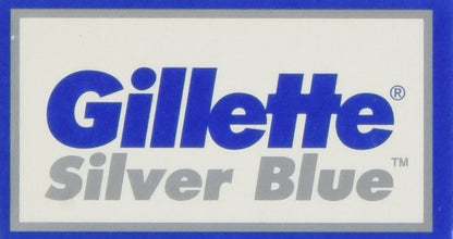 7 O'clock Silver Blue Double Edge Razor Blades - 100 Count (5 Packs of 20) Avelisse