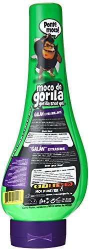 Moco de Gorila Galan Hair Gel – Extra Brillante Styling Gel for Extreme Long-Lasting Hold, 11.9 oz Squizz Bottle - görsel 4