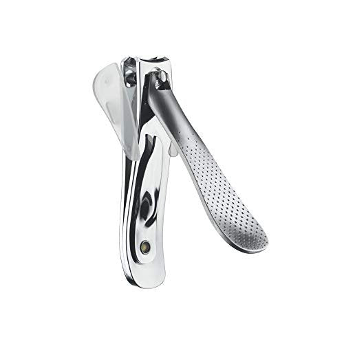 Sally Hansen Clip N' Catch Control Grip Nail Clip with Catcher – Stainless Steel Fingernail Clippers for Precise, Mess-Free Trimming - görsel 4