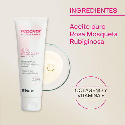 Repavar Repairing Cream - Intensive Scar & Wound Care, 125 ml