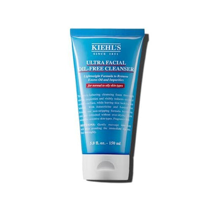 Kiehl's Ultra Facial Oil-Free Cleanser – Foaming Face Wash for Oily & Normal Skin, 5.0 fl oz Avelisse