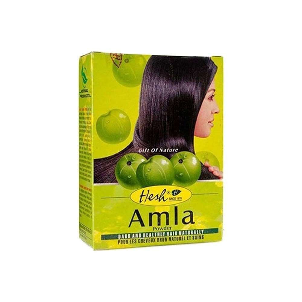 Hesh Pharma Amla Hair Powder - Natural Hair Mask for Dry, Damaged & Curly Hair, 3.5 oz - görsel 2